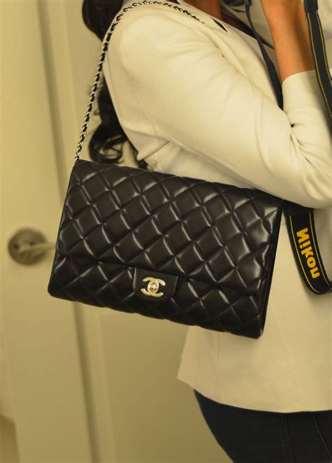 chanel flap clutch